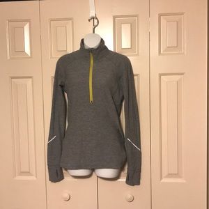Lululemon  long sleeve shirt with the zipper